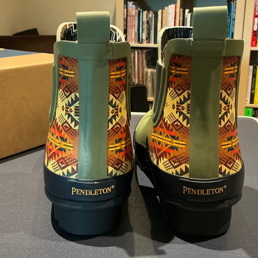 Pendleton Ankle Rain Boots - Picture 6 of 8